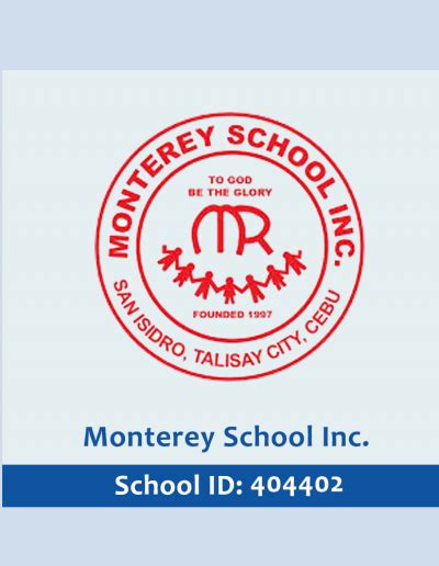 monterey school talisay|Division of Talisay City .